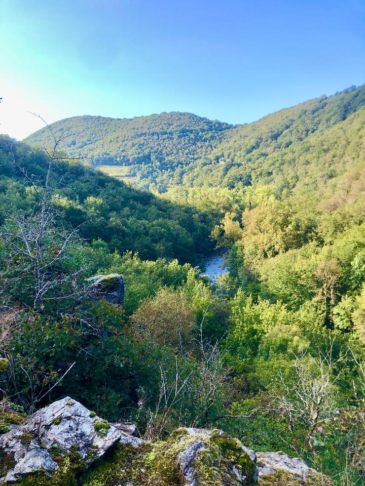 Randonnées au départ de la maison dans la vallée du Viaur
