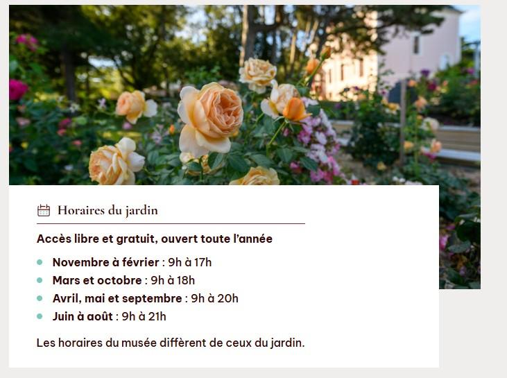 Jardins de la maison Christian DIOR à Granville