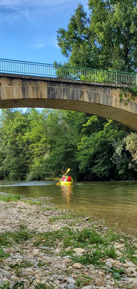 Canoë kayak, baignade