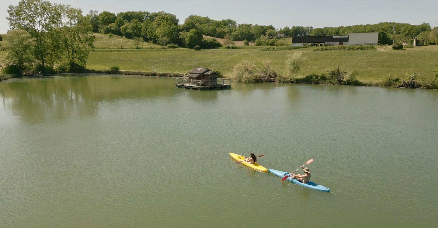 Kayak sur le Lac