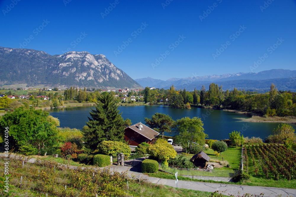 Lac St André à Les Marches