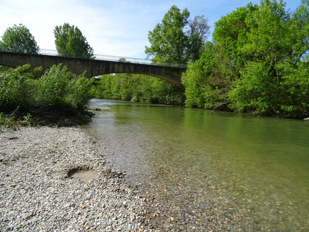 randonnée sur la voie verte