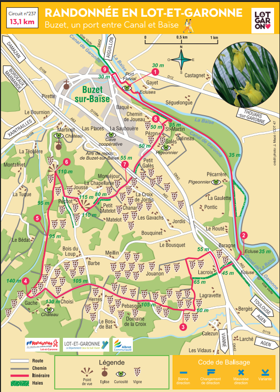 Voie verte à 900 m, à pied ou à vélo