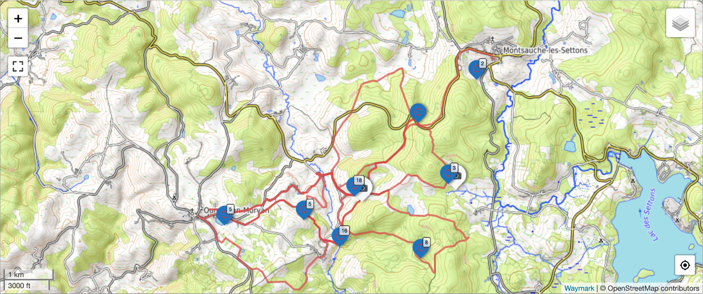 Randonnées depuis le gite