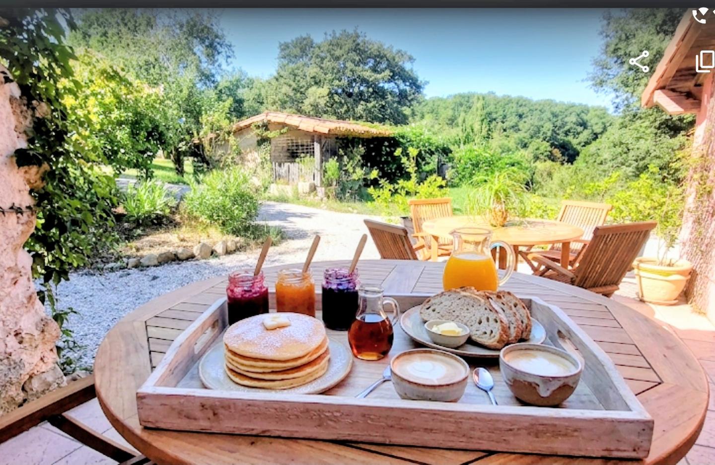 Petit déjeuner gourmand