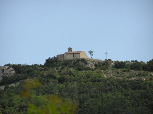 Gr99, gorges du Caramy, chapelle st Probace