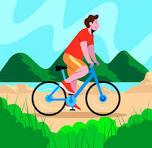 Location de vélos sur place (non électriques)