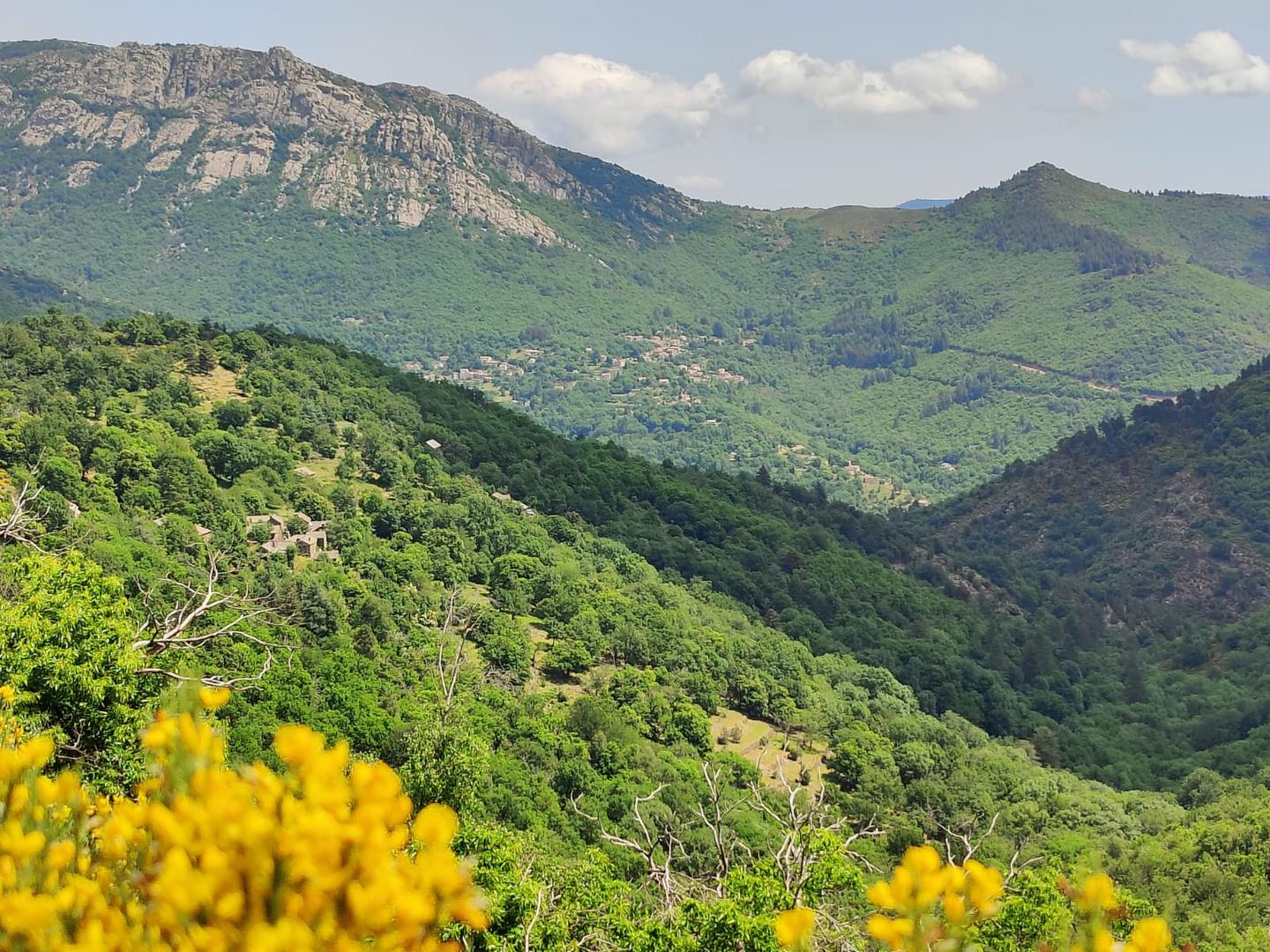 Au coeur du Parc national des Cévennes.