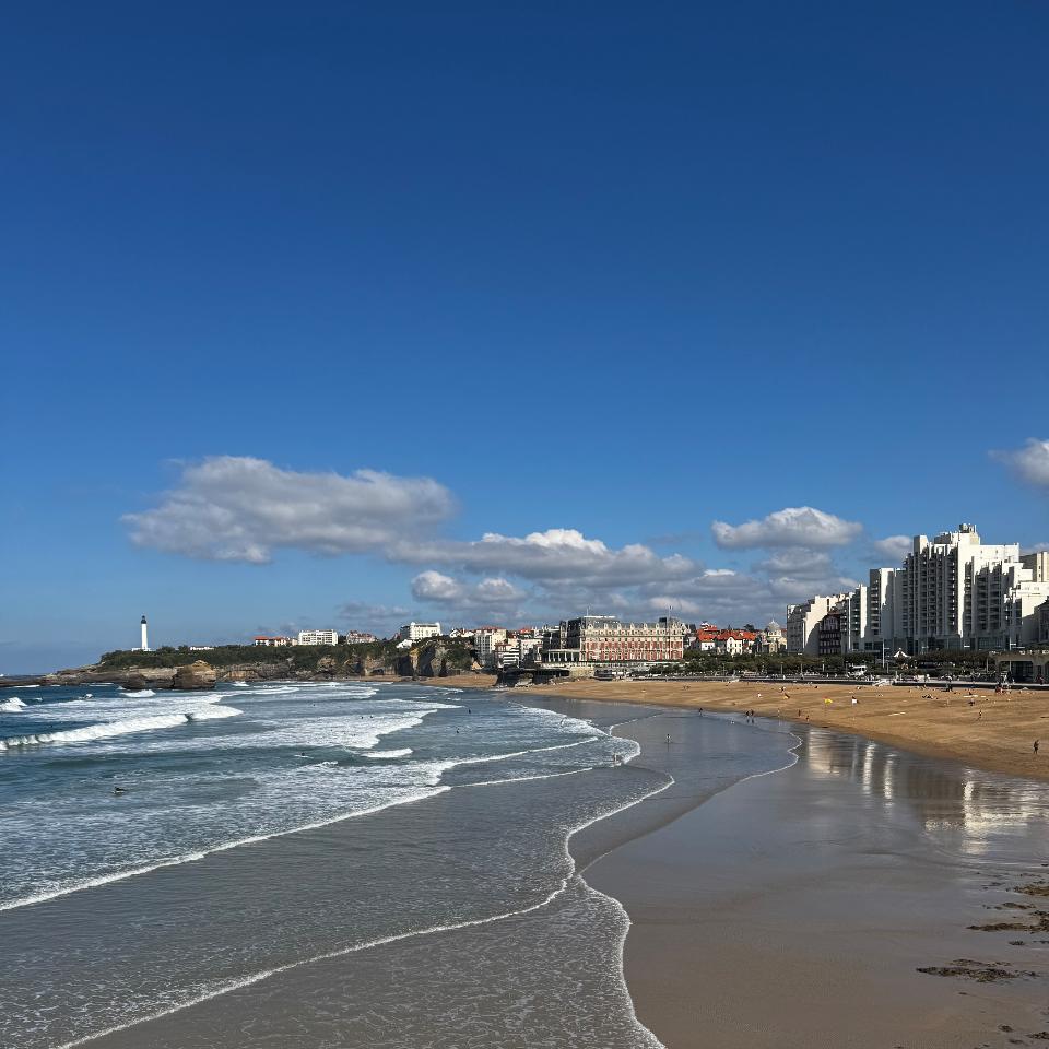A 25m de La Grande Plage de Biarritz