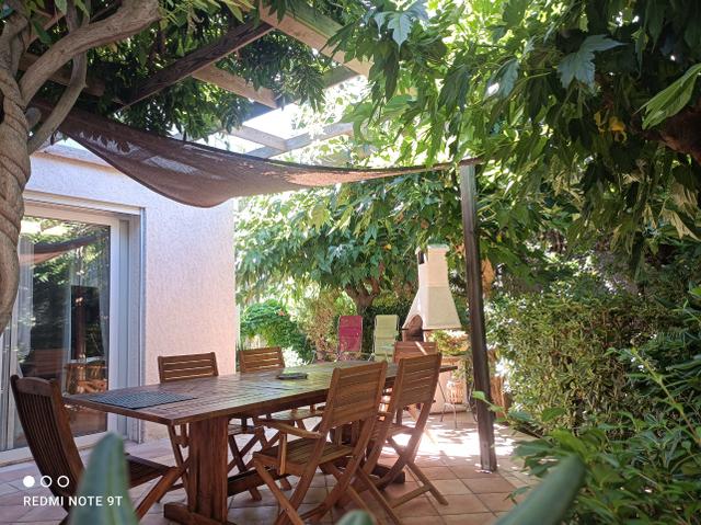 Logement GreenGo: Maison entre mer et village à Marseillan spacieuse avec jardin et terrasse ombragée