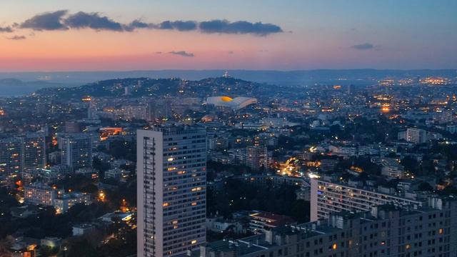 Logement GreenGo: Vue panoramique sur Marseille