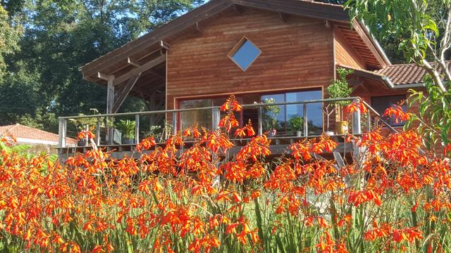 Logement GreenGo: Villa éco-lodge  sur Pilotis - Piscine / Vélos / Plancha - entre Bayonne et Hossegor