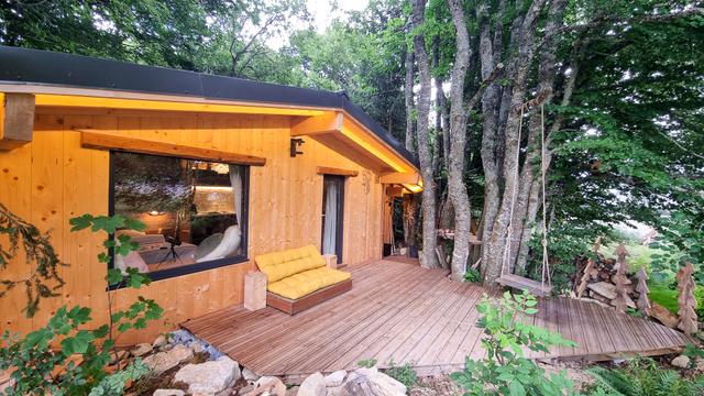 Logement GreenGo: Cabane du Lys avec Sauna