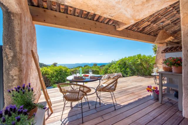 Logement GreenGo: Cabane Theasis, la mer à perte de vue