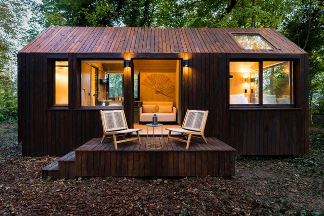 Logement GreenGo: Tiny house PAMPA Lodges au Château d'Hardricourt