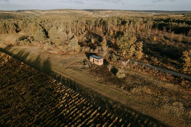 Logement GreenGo: Parcel Tiny House - dans les vignes en Champagne