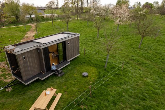 Logement GreenGo: Parcel Tiny House - dans un verger en Normandie