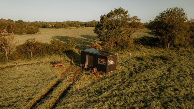 Logement GreenGo: Parcel Tiny House - dans la campagne bretonne à La Torche