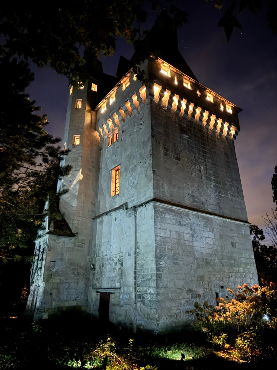 Le donjon de Saintines