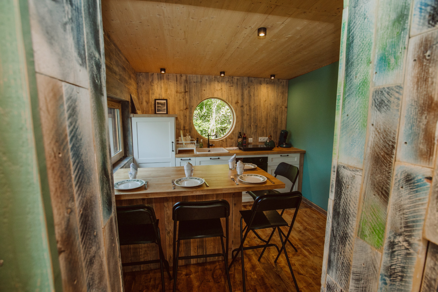 Cabane en pleine nature