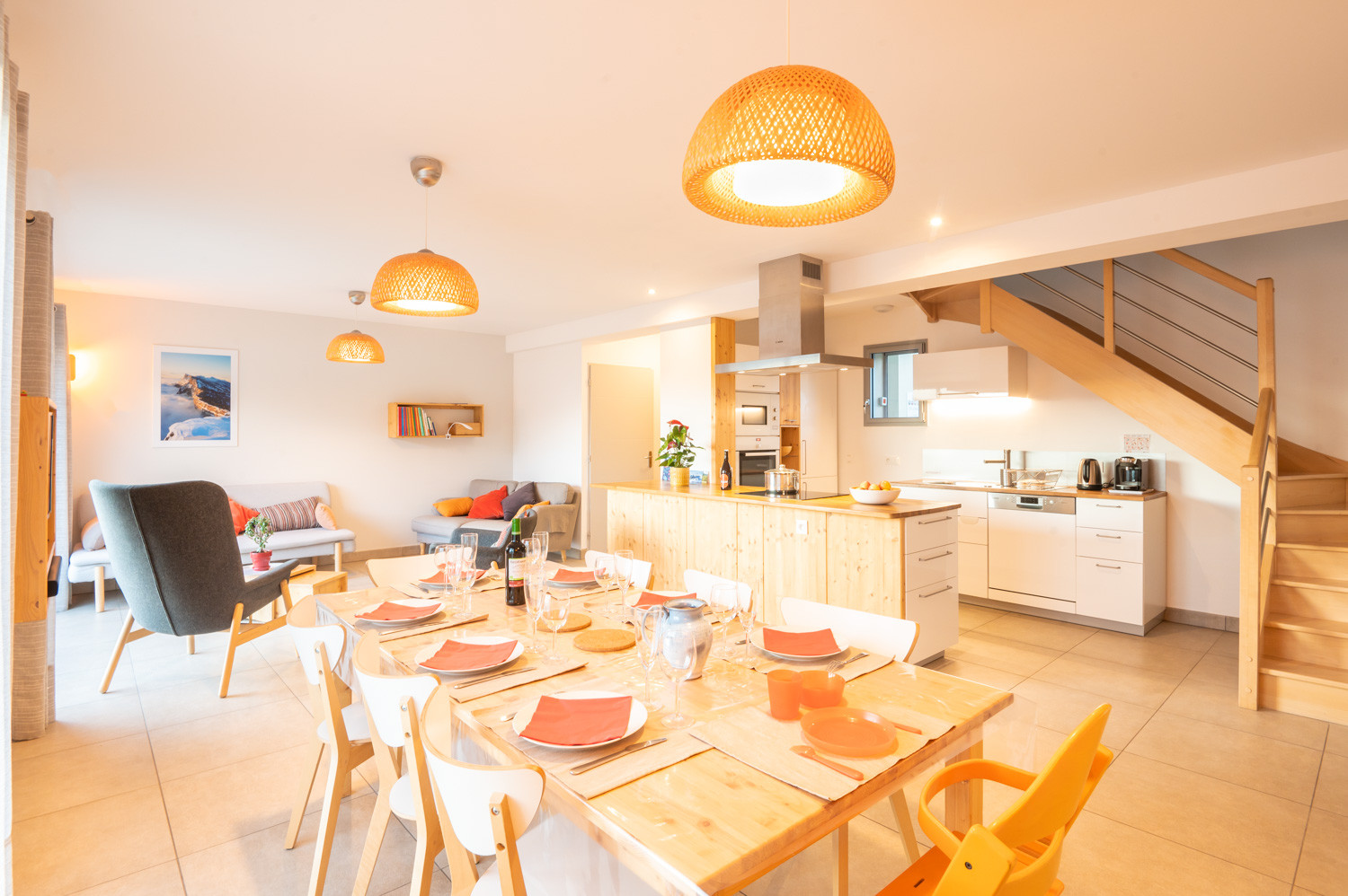 Gîte le Rucher 4****, 4 épis, 9p + bébés, vue exceptionnelle