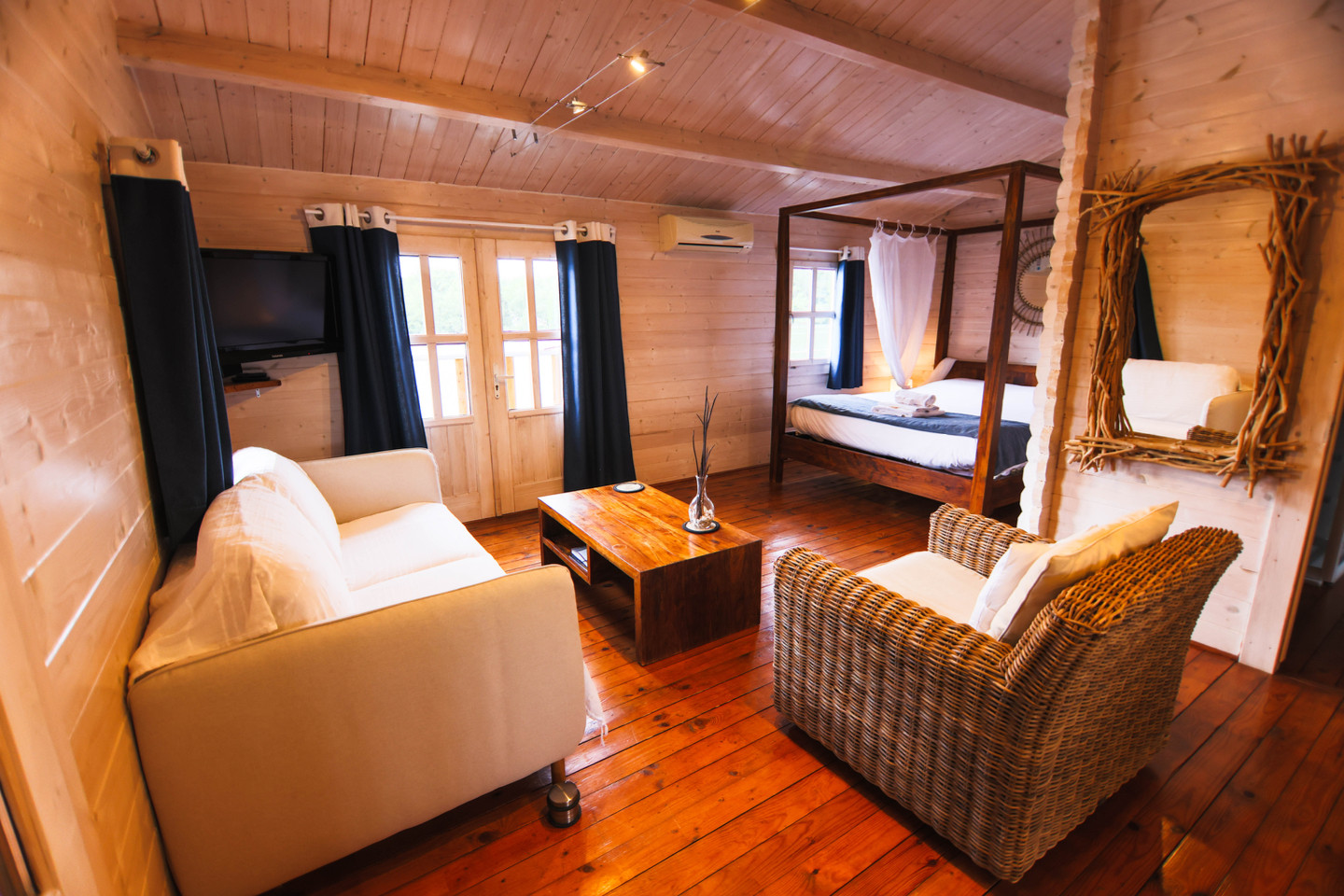 Logement GreenGo: Chalet Flottant Premium Duo Romantique