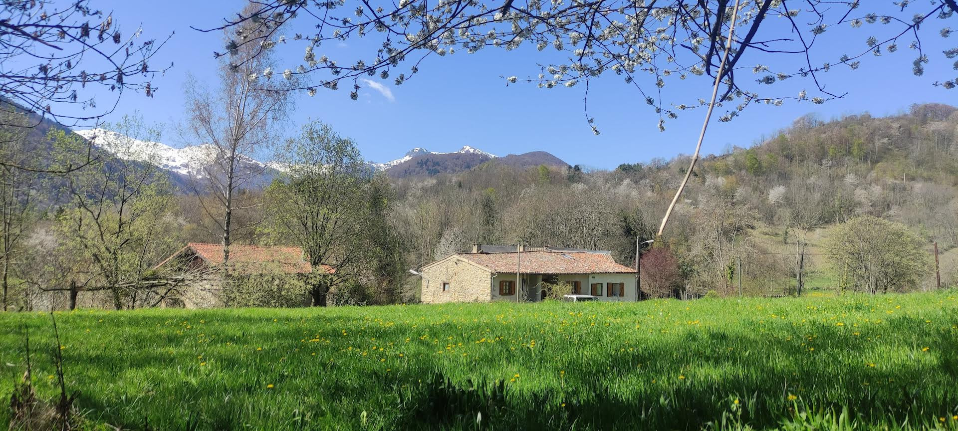 Maison campagnarde pays cathare