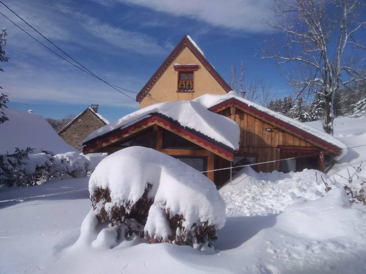 Ancien refuge entièrement rénové à l'Alpe du Grand Serre