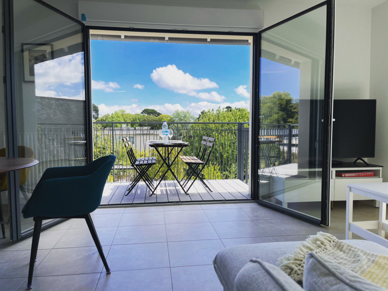 GreenGo Bella Cruz, 66 m2 premium, borne recharge, plage, commerces, cadre idéal pour votre séjour à Dinard