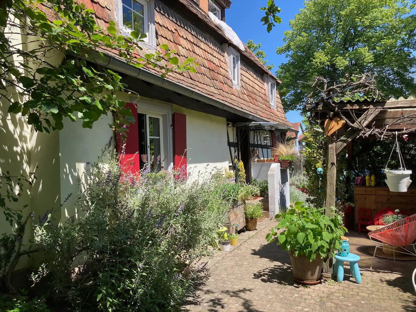Maison typique alsacienne