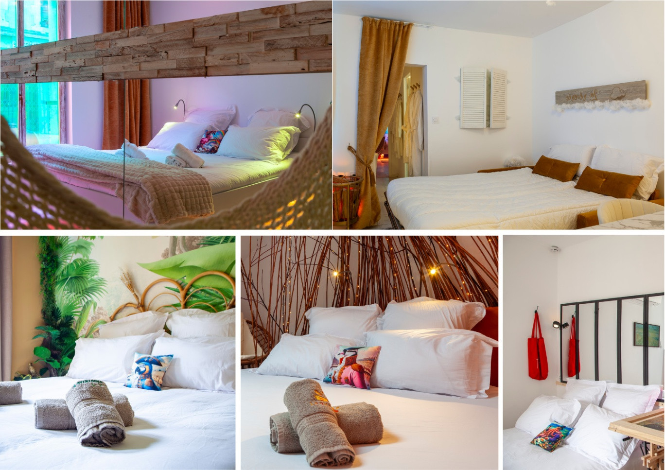 🌿 l’Expérience Appartements – 4 logements insolites à Vierzon 11 couchages