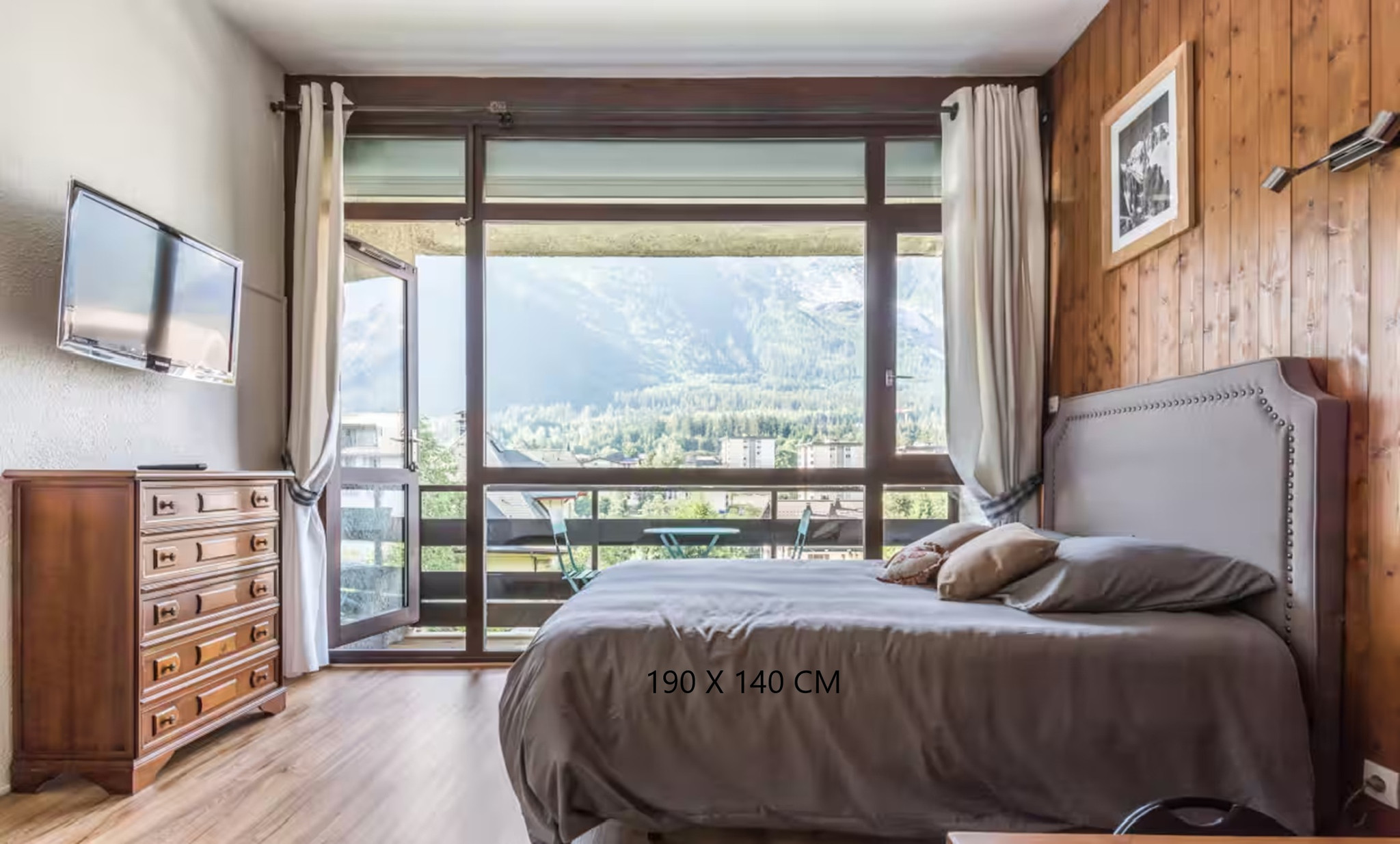 GreenGo Studio 25m2 - Chamonix Centre - Vue Mont Blanc - 4 personnes