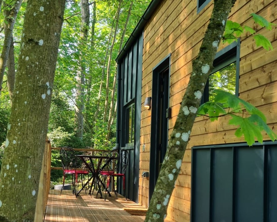 GreenGo Agréable Tiny House sous les arbres