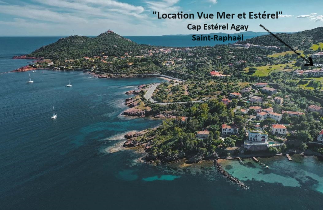 Hôte GreenGo: Location Vue Mer et Estérel, T2, Cap Estérel Agay, Saint-Raphaël