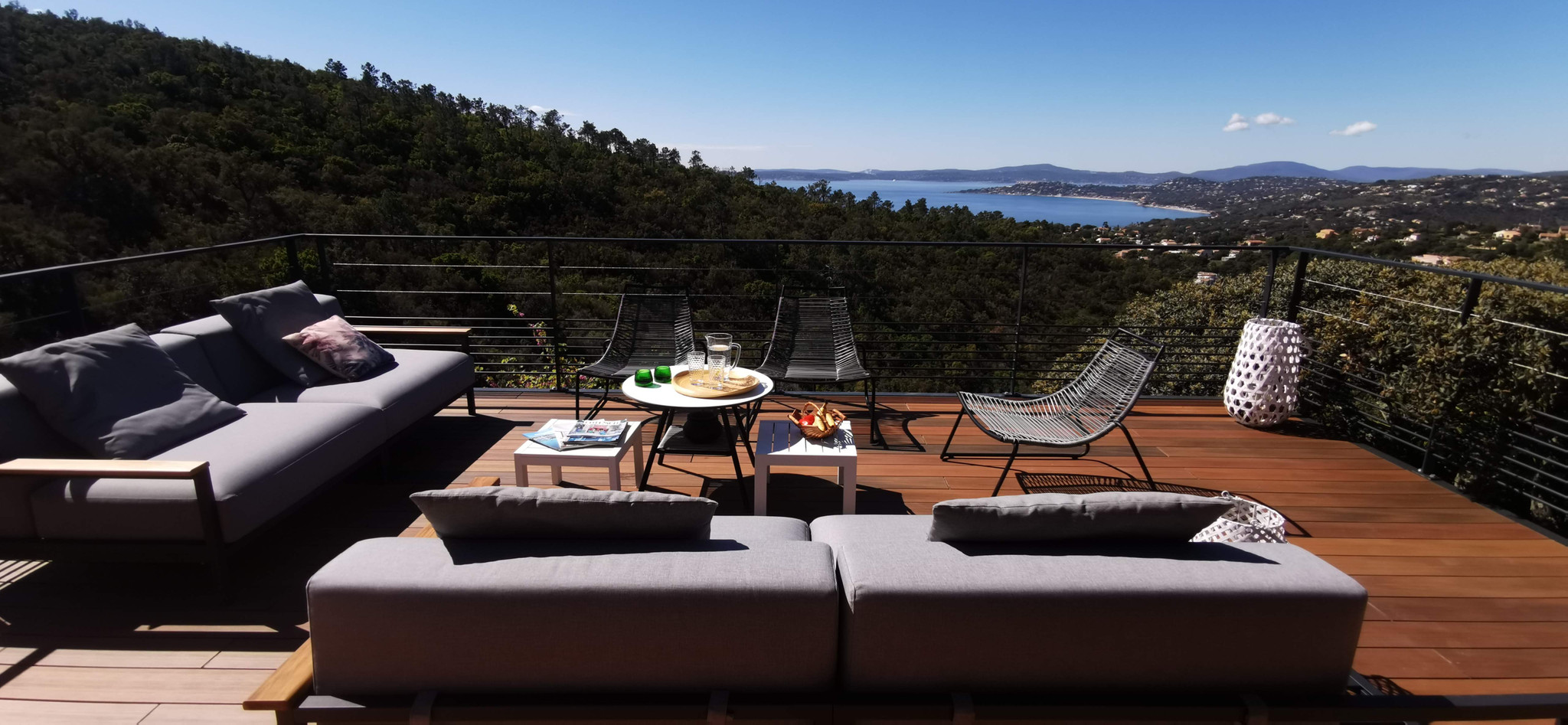 Villa Casa Walulu 4**** vue mer sur le golfe de St Tropez