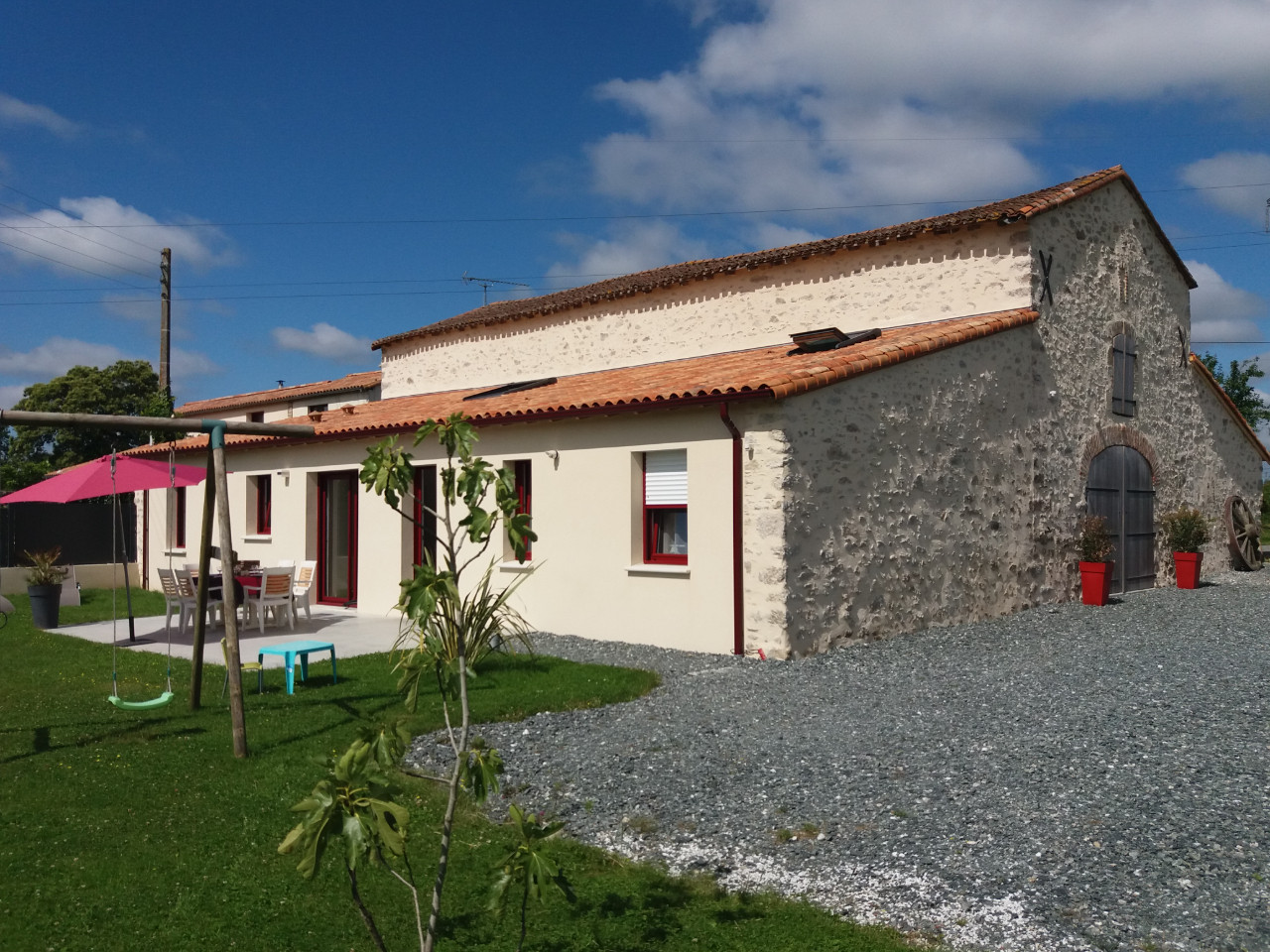 Gite la grange des landes