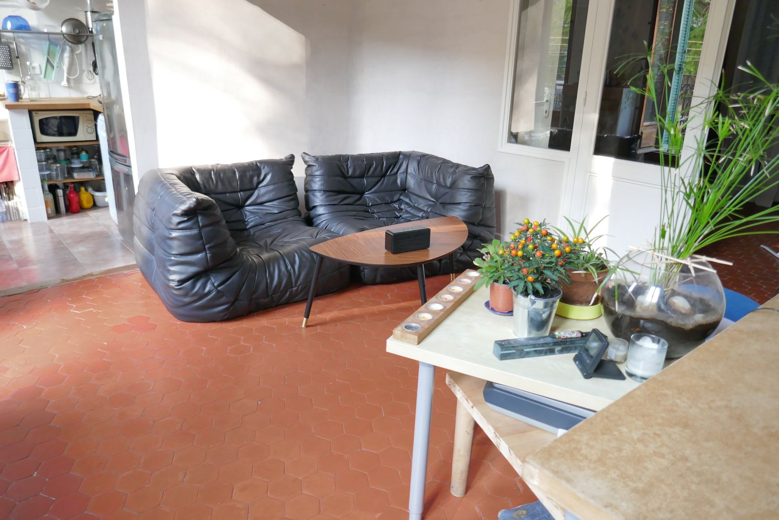 GreenGo Chambre sur cour et balcon sur jardin