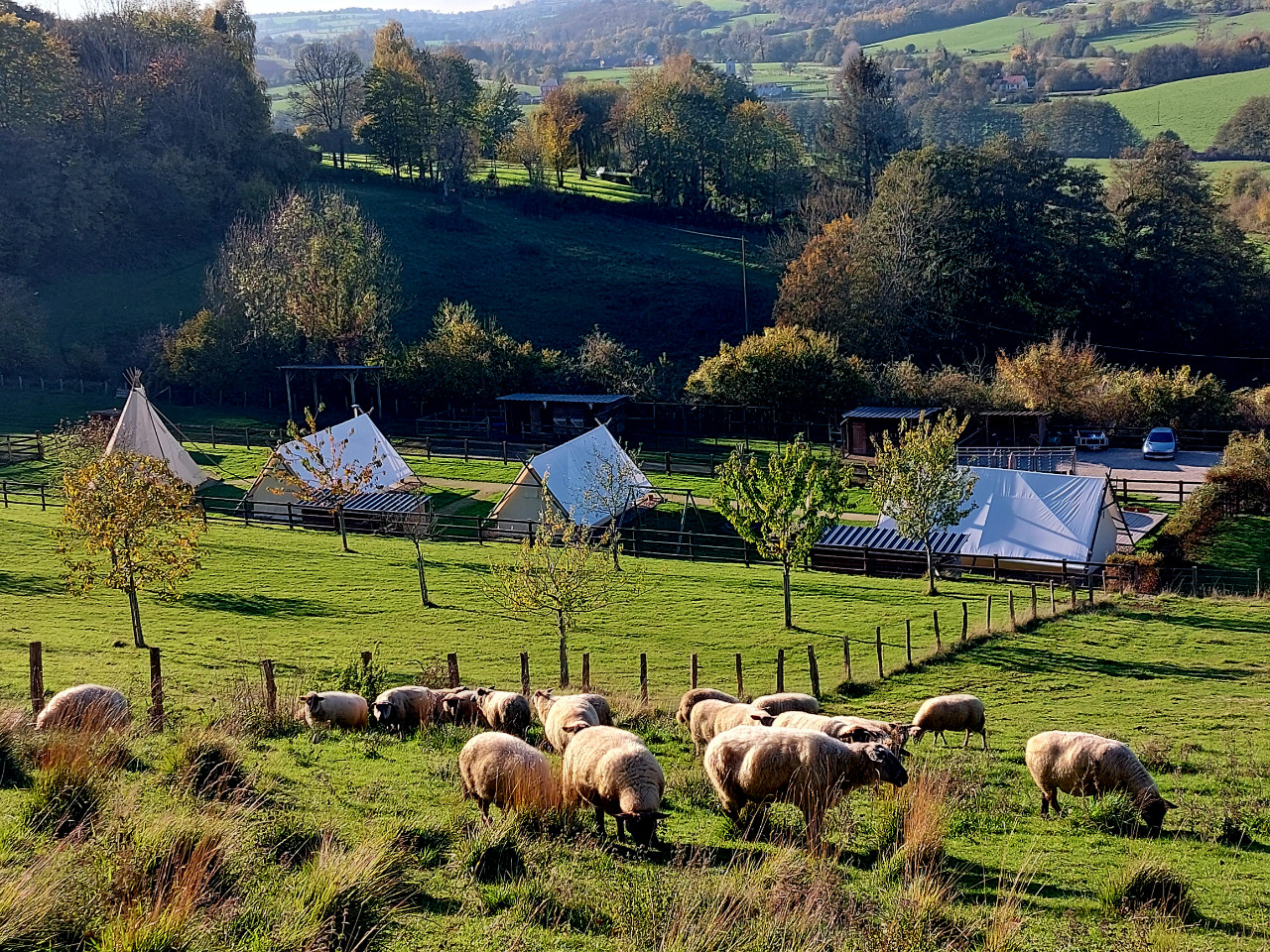 La P'tite ferme de la Vie, logement insolite au cœur de notre ferme vivrière (meunier-Boulanger-Bio)