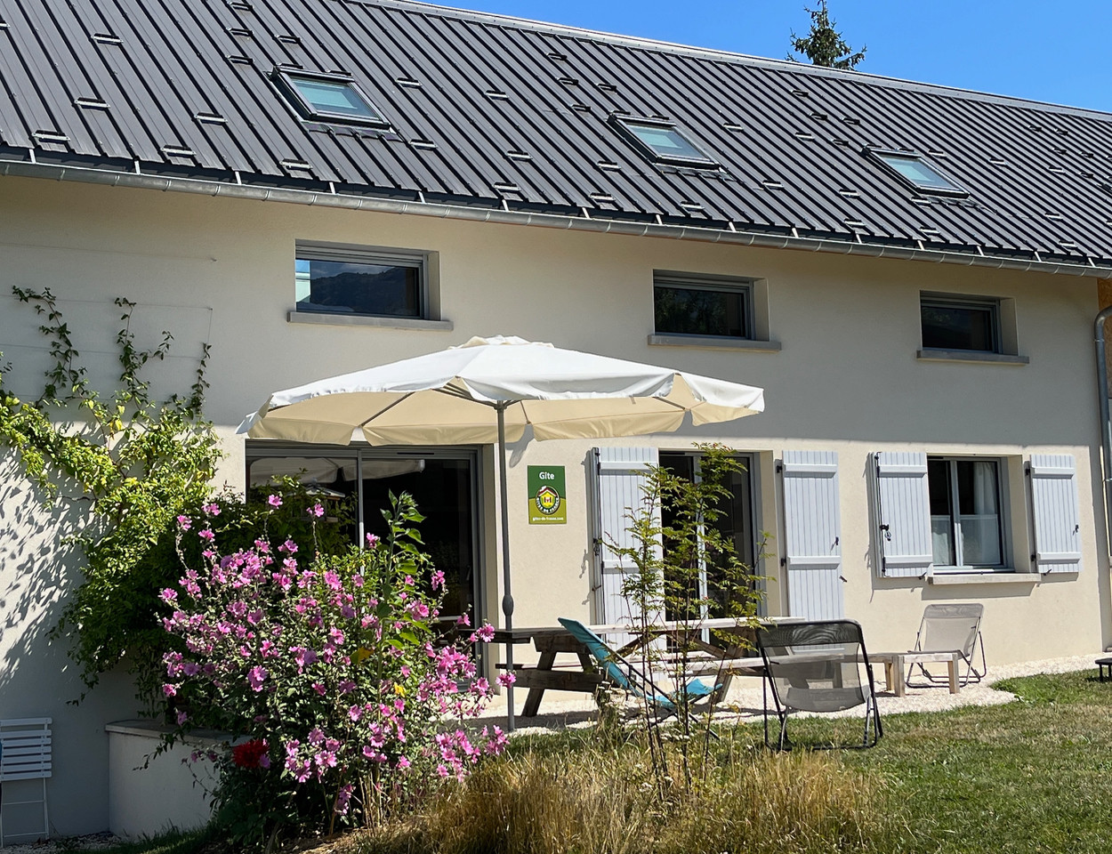 GreenGo Gîte le Rucher 4****, 4 épis, 9p + bébés, vue exceptionnelle