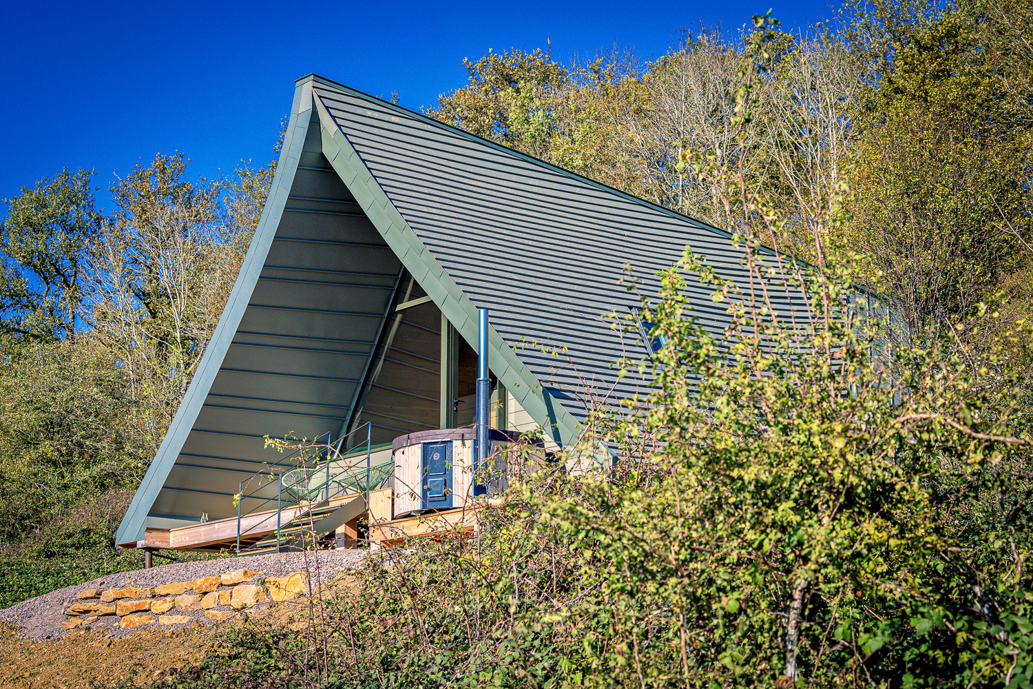 Logement GreenGo: Singi : ecolodge de luxe en pleine nature avec bain nordique