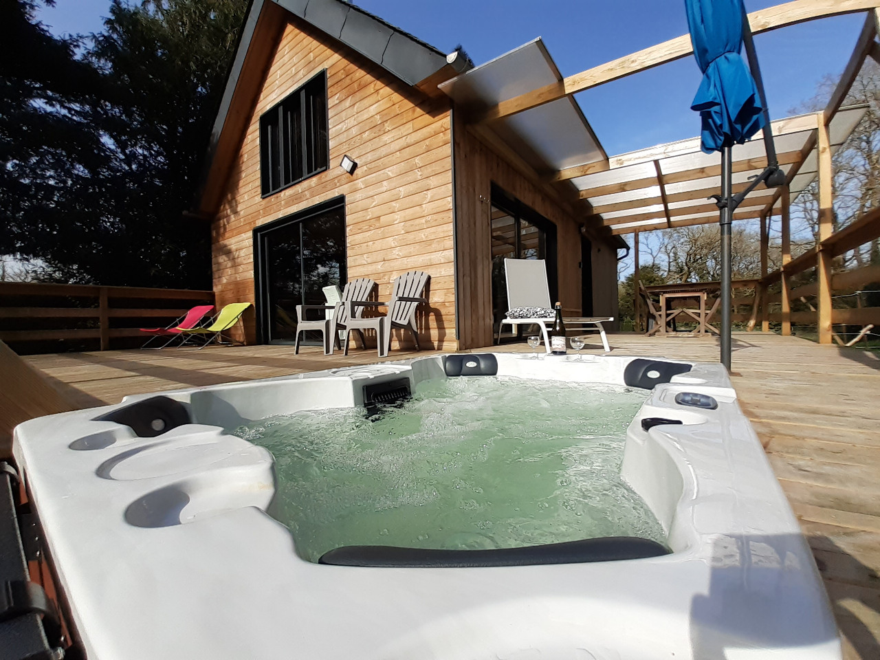 GreenGo Ecolodge des Monts d'Arrée et spa en pleine forêt