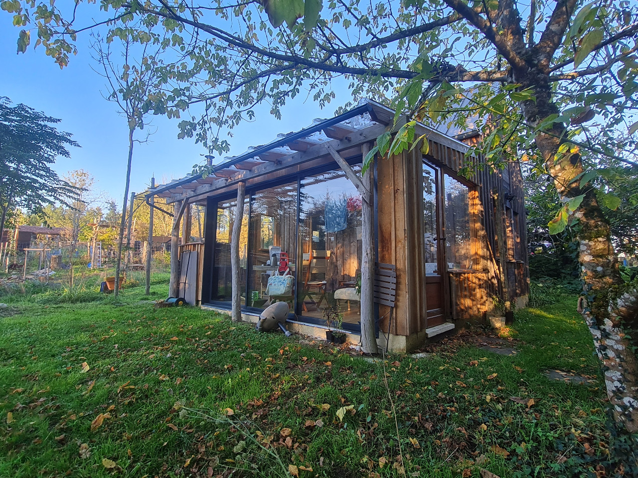 GreenGo Le petit gite en paille et son sauna