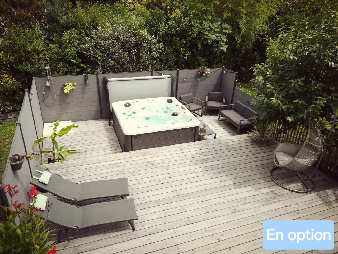 GreenGo Studio cosy - Petit-déjeuner et jacuzzi en option