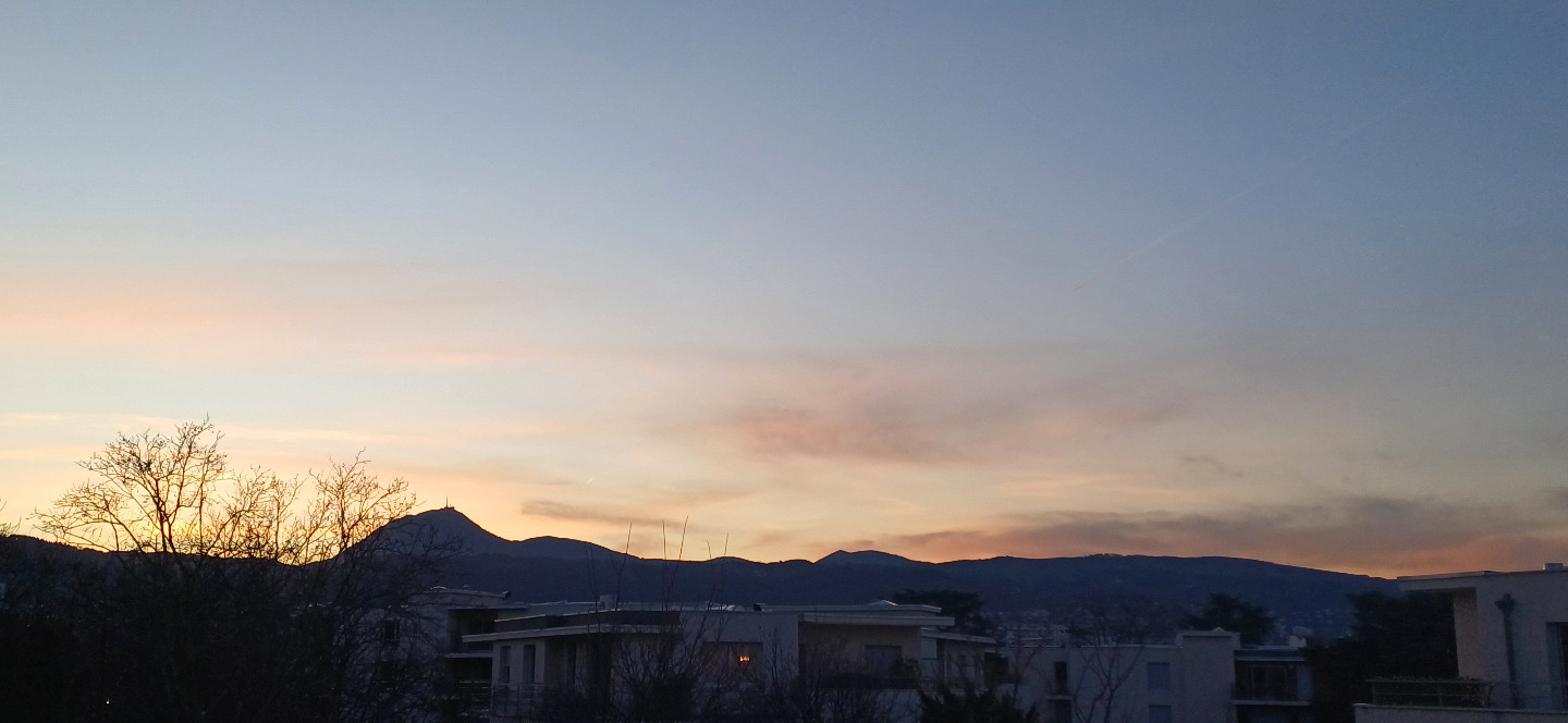 La skyline des Volcans