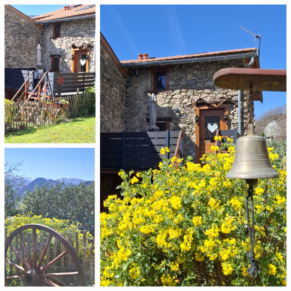 Gite de charme "la Grangette de Pauline" 4 Saisons Ariège Pyrénées Occitanie sud de France