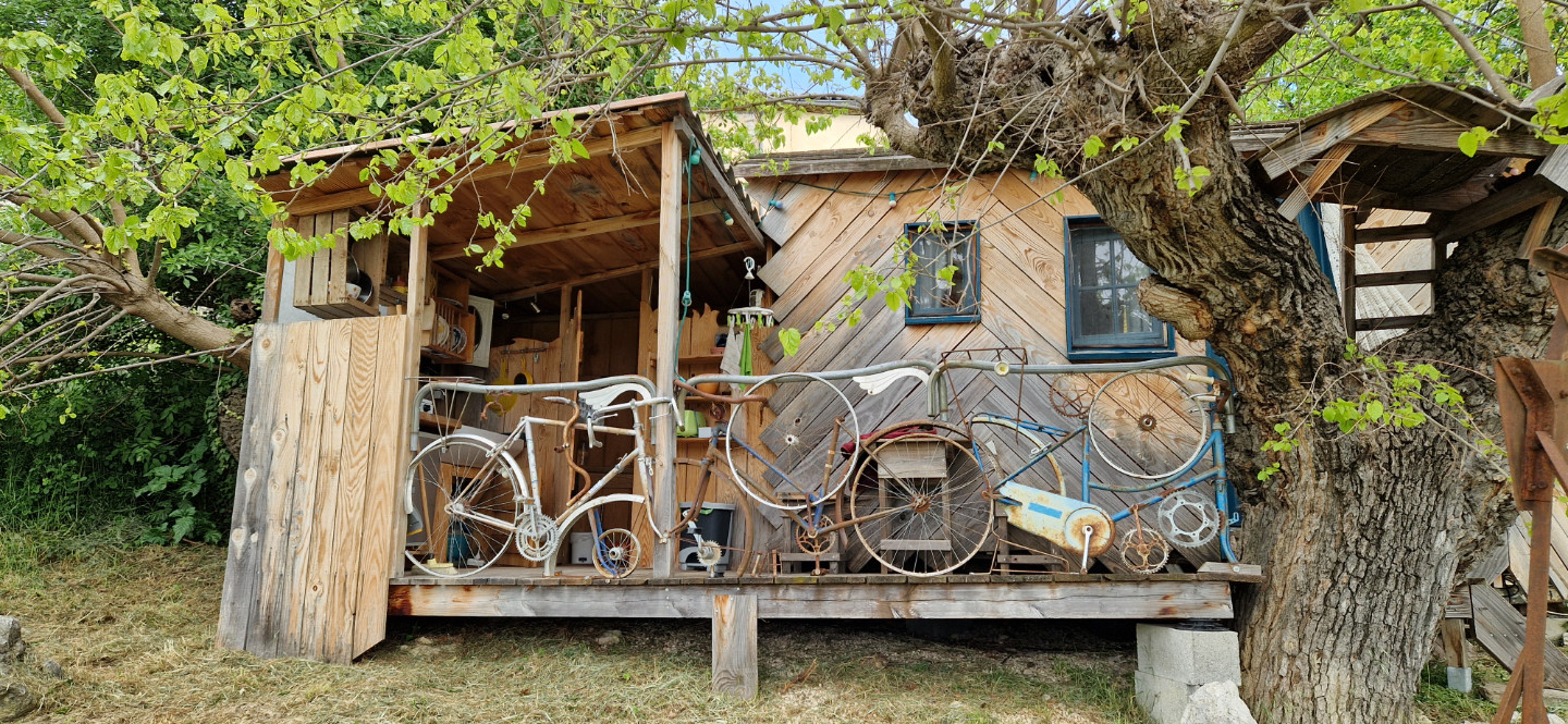 Logement GreenGo: Votre roulotte en Baronnies
