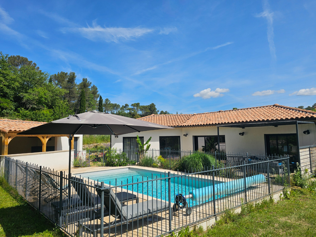 Le Mas de Melna - Maison de vacances en Provence, climatisée et piscine privée jusqu'à 8 personnes