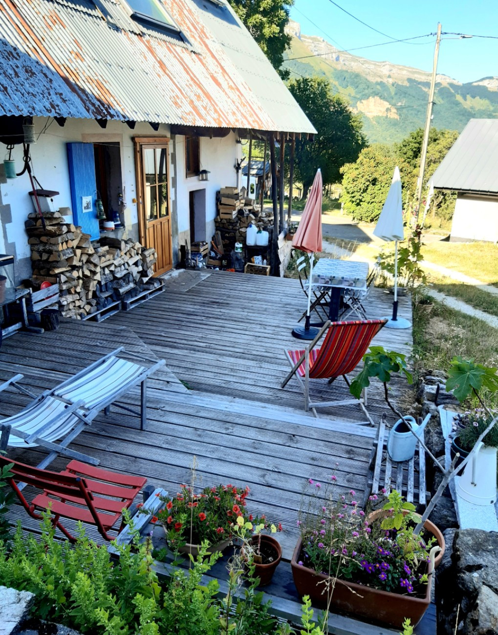 Logement dans maison de montagne