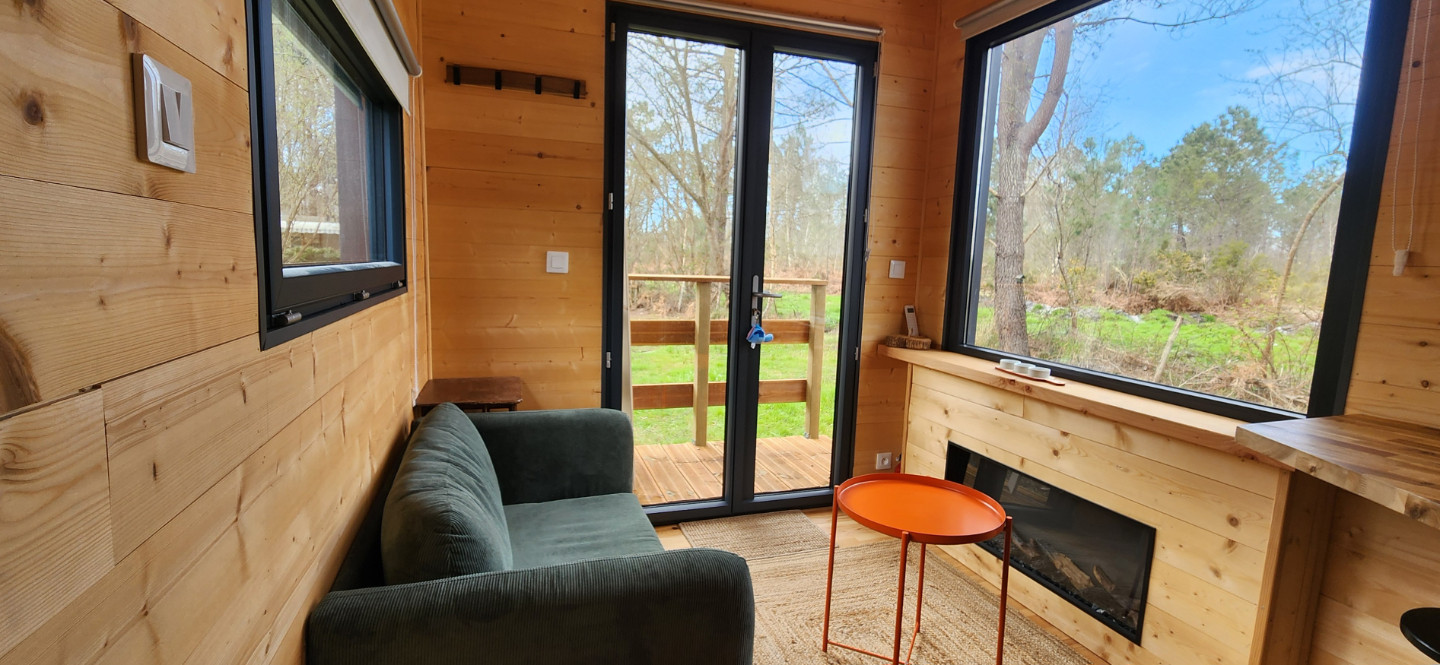 GreenGo Tiny house au cœur du camping Natur'O Médoc