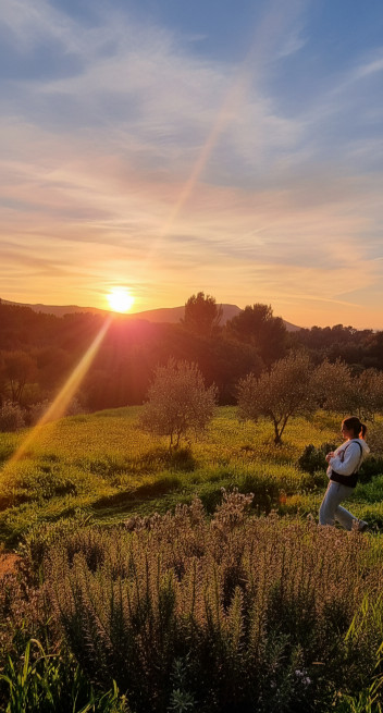 L'Oustaou ...la Suite Villa balcon entre luberon et sainte victoire